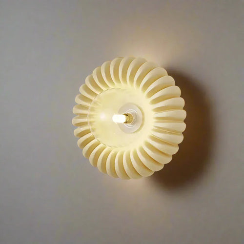 CreativeGlow – moderne harz-wandleuchte für schlafzimmer