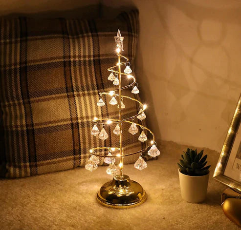 Bezaubernder led-weihnachtsbaum – nachhaltige dekoration für festliche stimmung