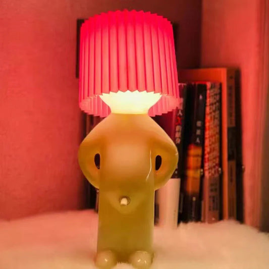 Stehender mann – die lustigste tischlampe, die es gibt, kreatives geschenk