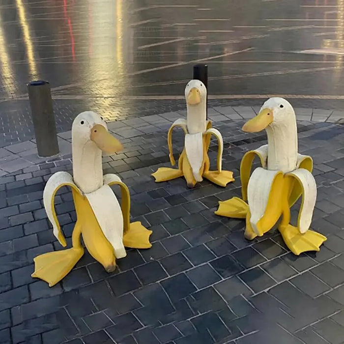 Gardenart - vintage-bananen-ente