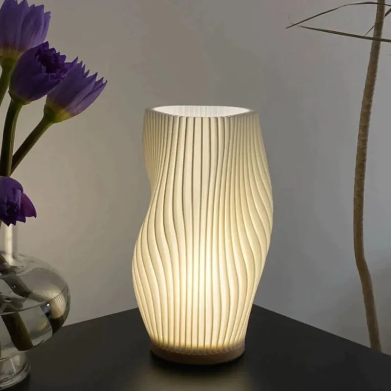 Serene wavecrest lampe