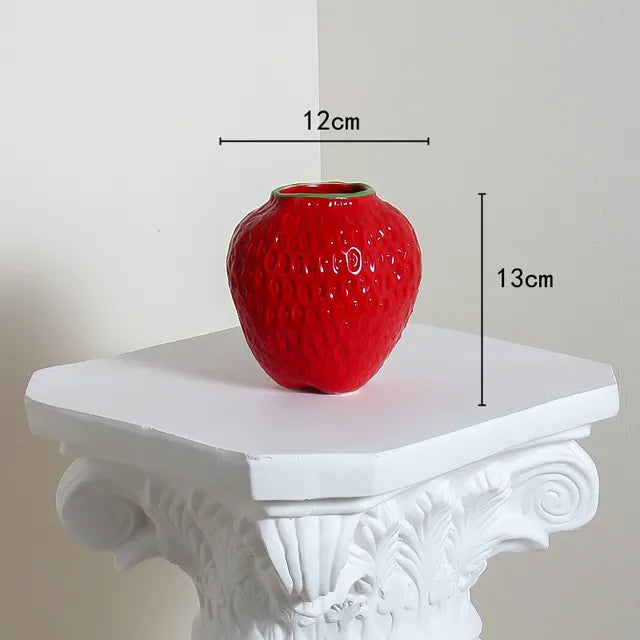 WhimsyBerry - keramikvase erdbeere