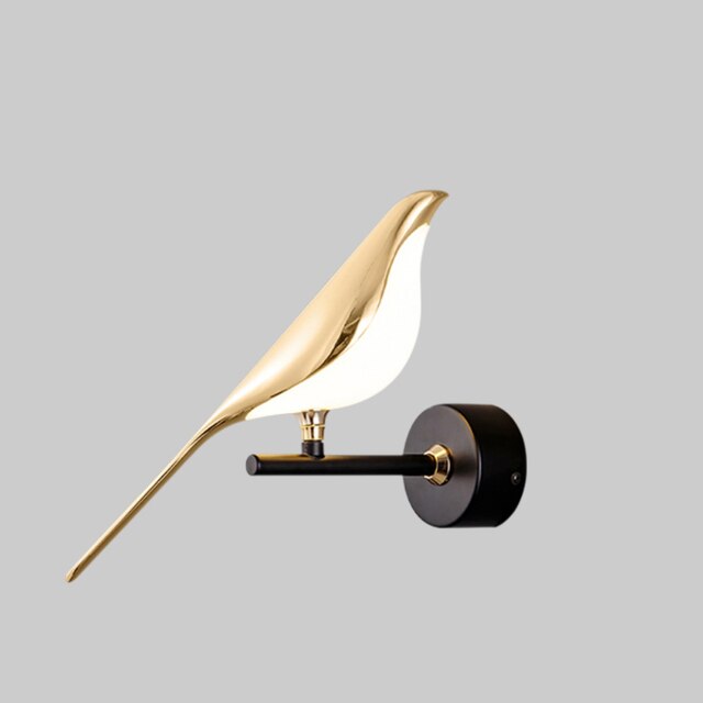 Lumibird - nordische led-vogel-wandleuchte