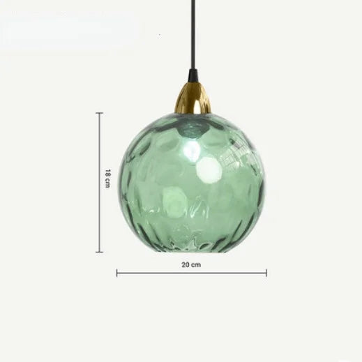 Crystalglobe  - glaskugel pendelleuchte