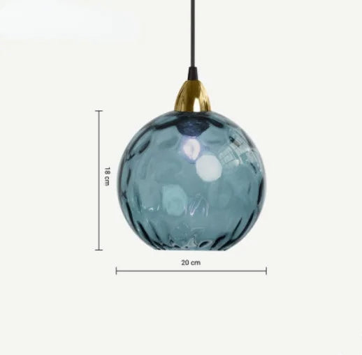 Crystalglobe  - glaskugel pendelleuchte