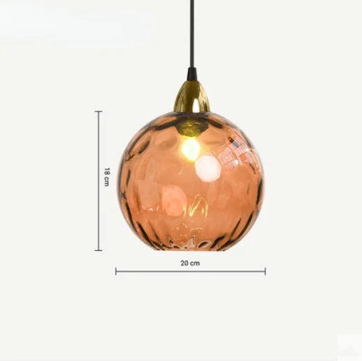 Crystalglobe  - glaskugel pendelleuchte