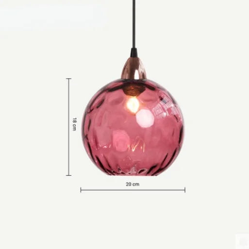 Crystalglobe  - glaskugel pendelleuchte