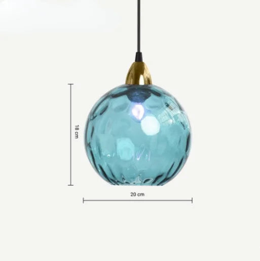 Crystalglobe  - glaskugel pendelleuchte