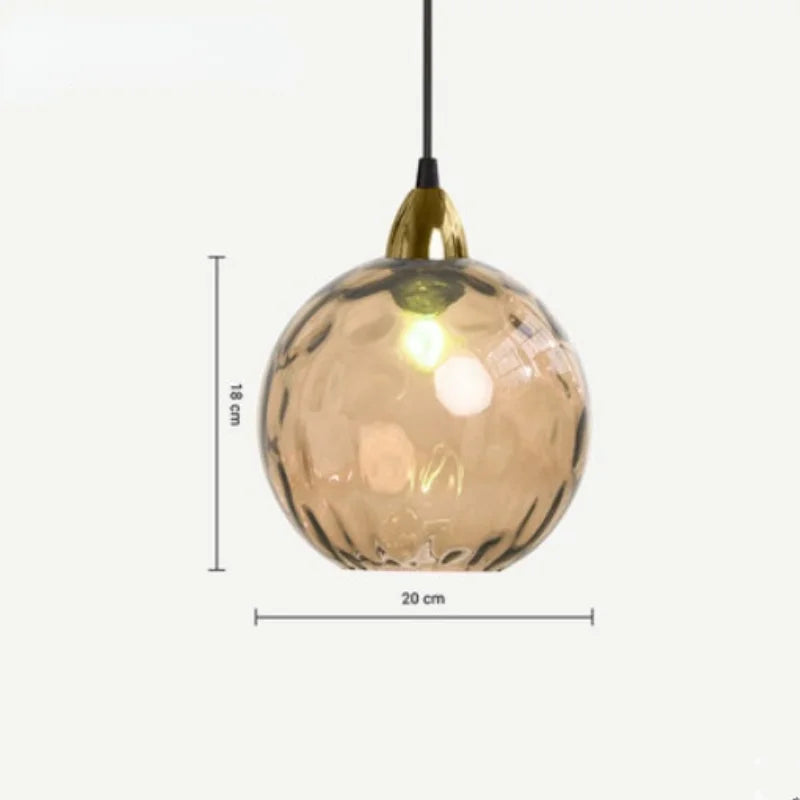 Crystalglobe  - glaskugel pendelleuchte