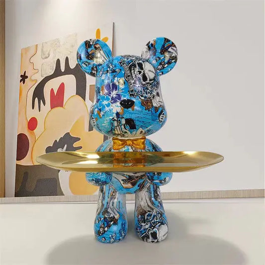 Streetpaws - graffiti-bär-figur