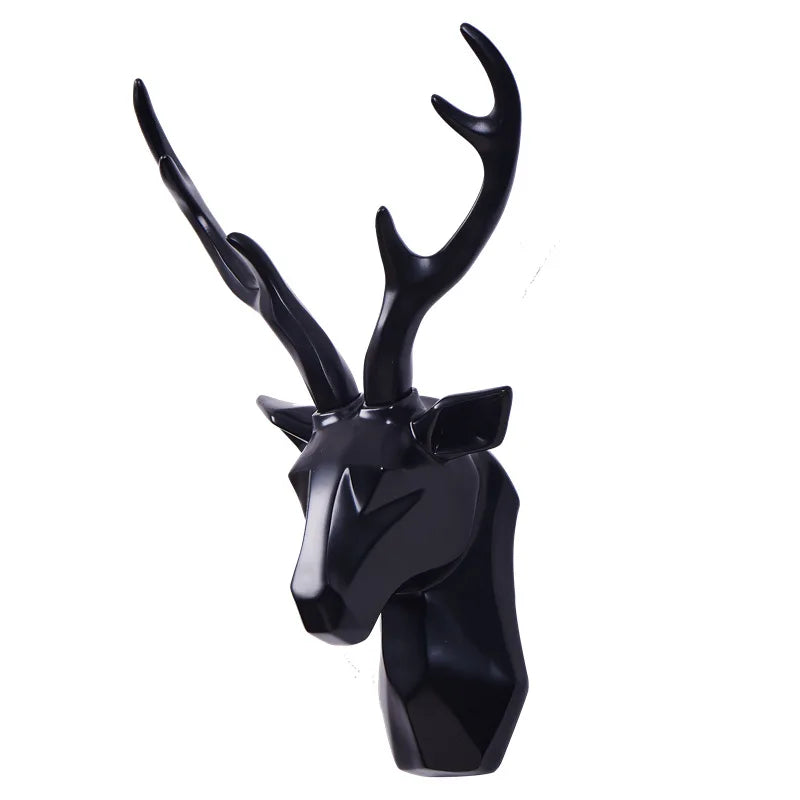 Majesticstag - 3D-hirschkopfstatue