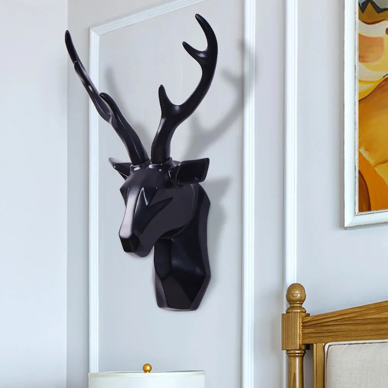 Majesticstag - 3D-hirschkopfstatue
