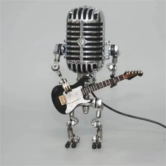 Guitarlamp - lampenroboter mit gitarre