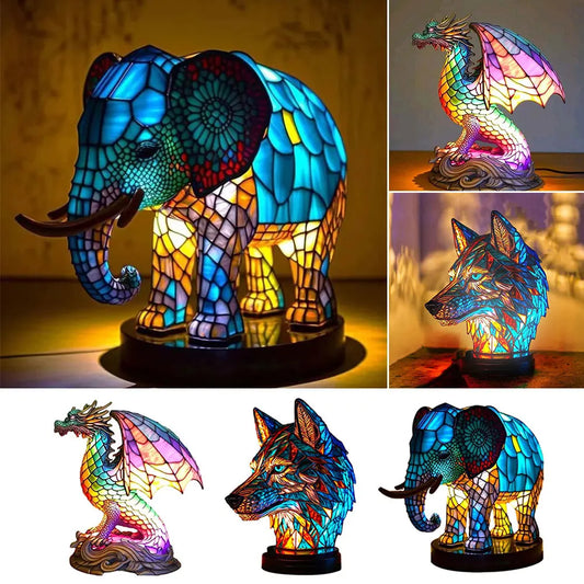 Enchantedrealm - bunte biester nachtlampe