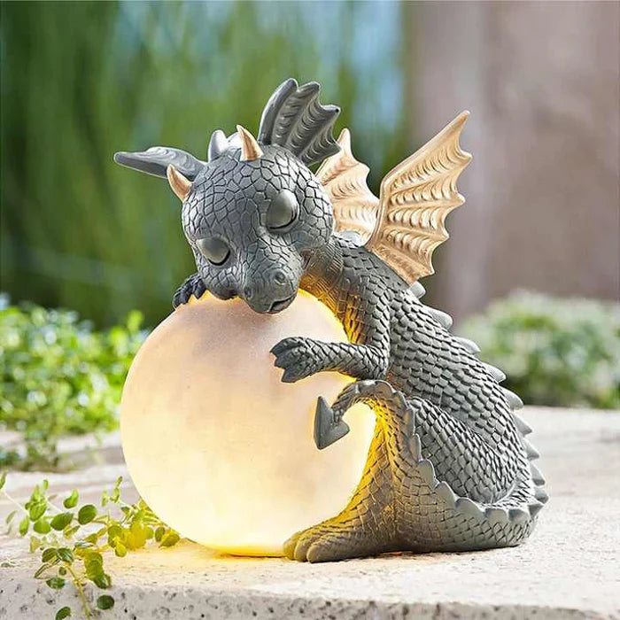 DragonGlo | led-tischleuchte in form eines drachens