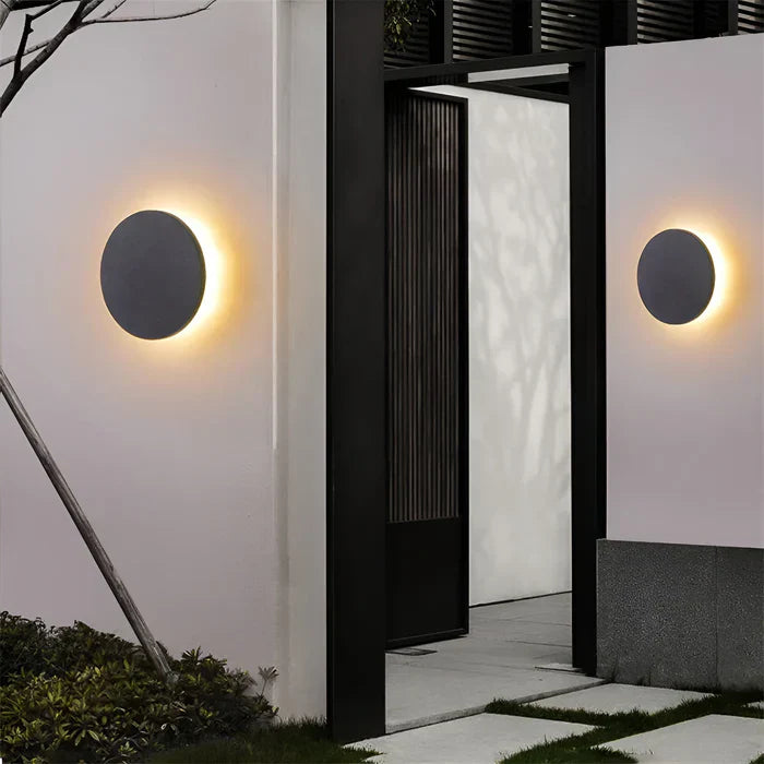 Aquaglow - elegante wasserdichte led-wandleuchte aus aluminium