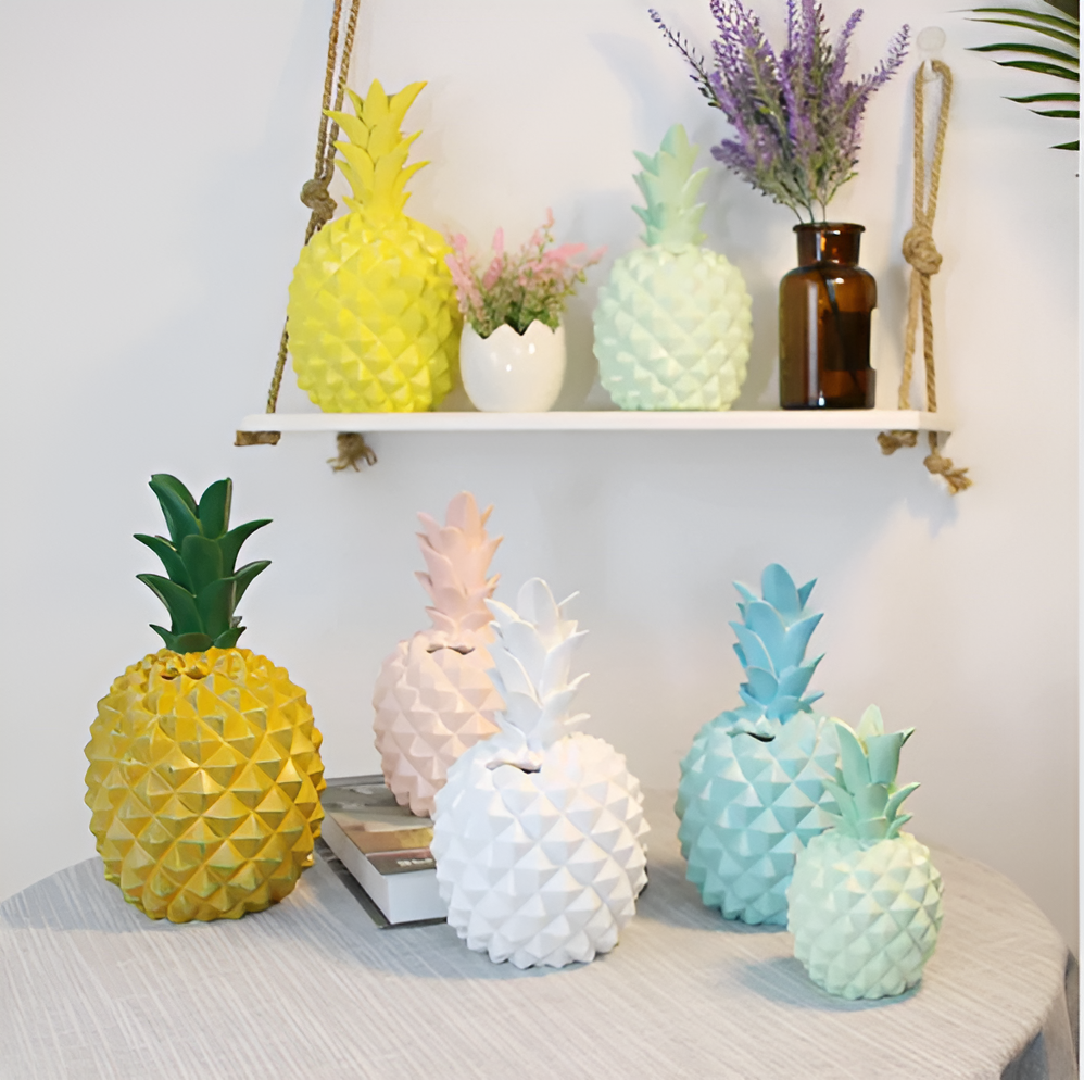 Cash crop - stilvolle ananas-spardose