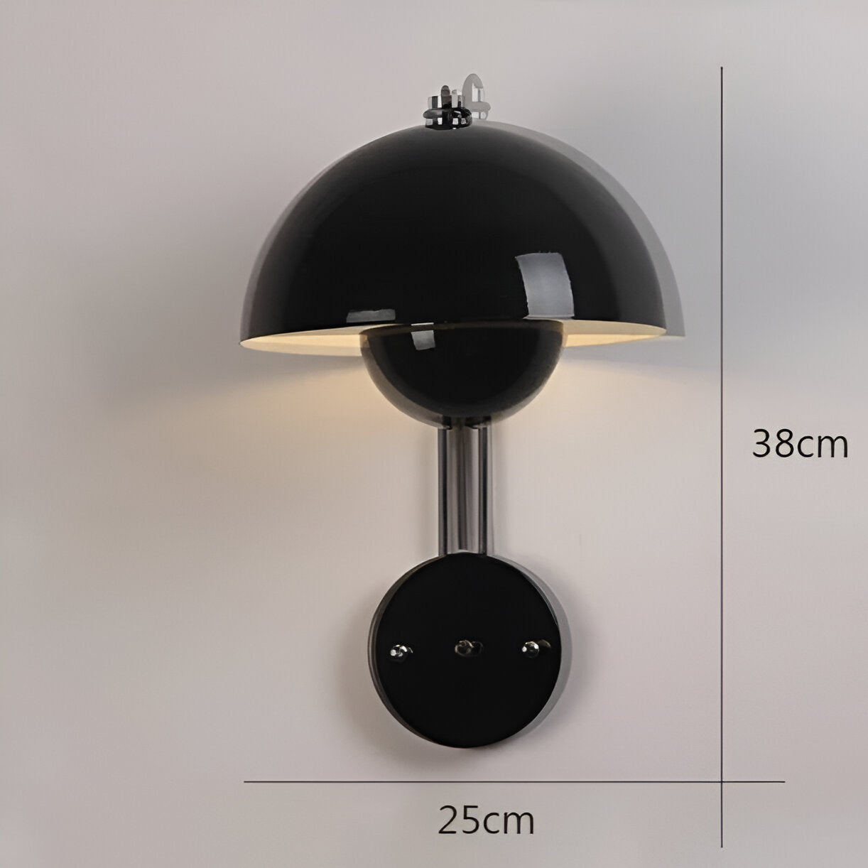 Domicbud wandleuchte - blütenknospen-macaron-wandleuchte - stilvolle runde led-lampe