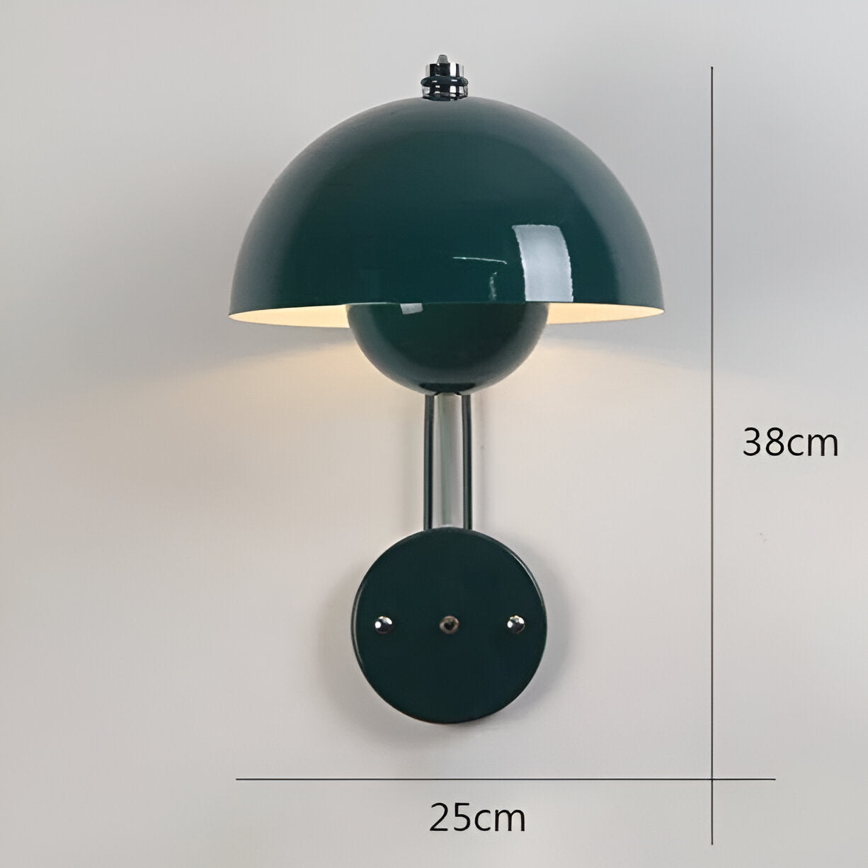 Domicbud wandleuchte - blütenknospen-macaron-wandleuchte - stilvolle runde led-lampe
