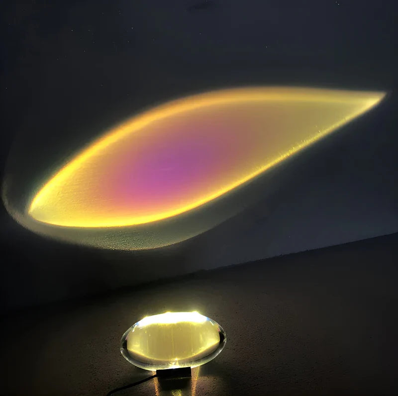 Eyesparkle lampe - himmelskristall prisma projektionslicht
