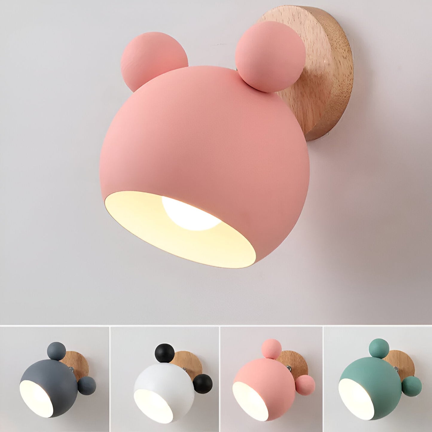 FlashMouse wandlampe - macaron wandlampe - zauberhafte wandbeleuchtung