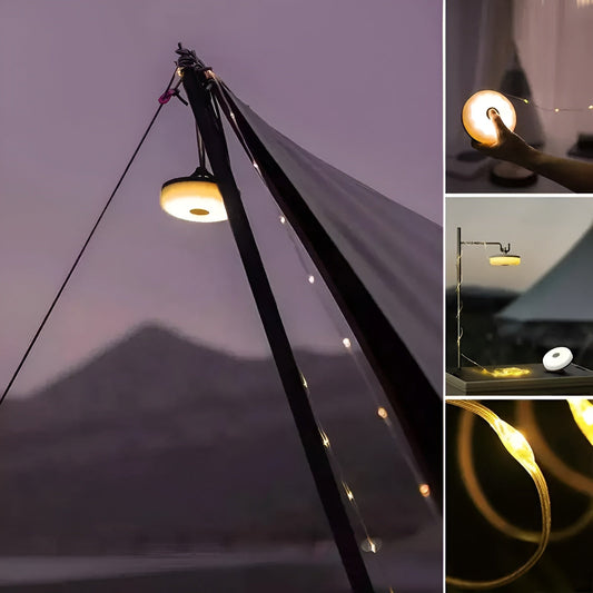 FlexiShine – 10 m wasserdichte LED-lichterkette fürs camping