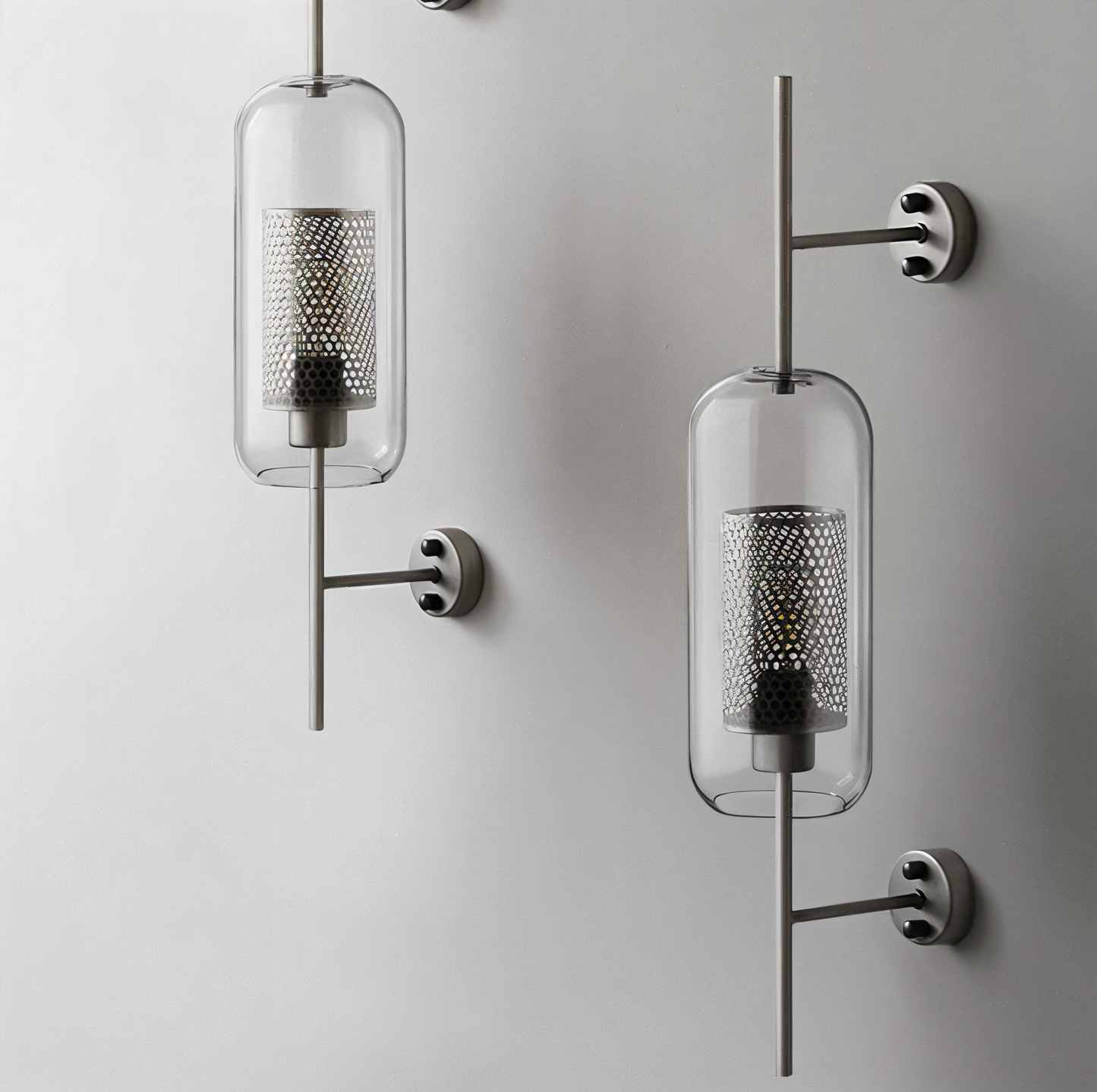 Orbee wandleuchte - stilvolle glas wandleuchte - honeycomb wandleuchte design - vintage wandleuchten led