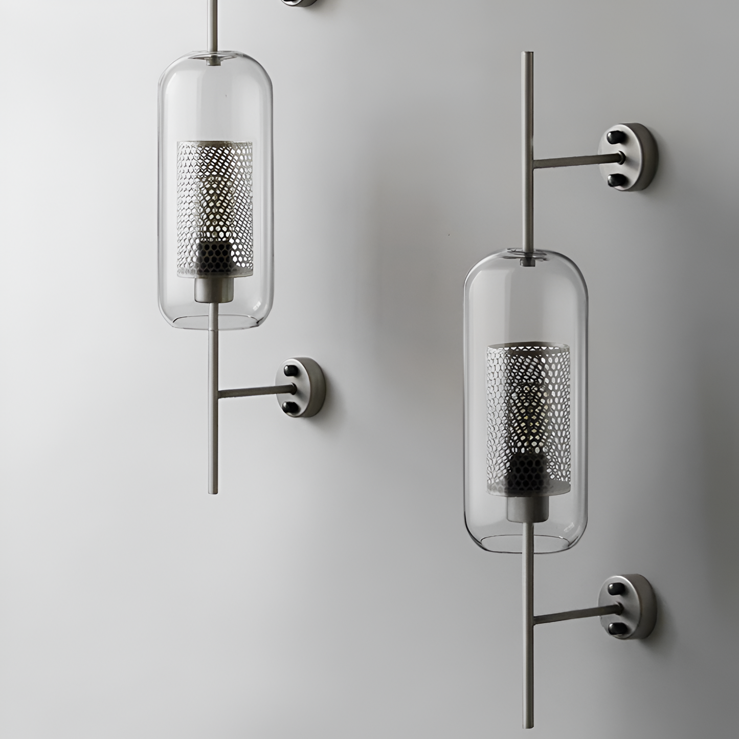 Orbee wandleuchte - stilvolle glas wandleuchte - honeycomb wandleuchte design - vintage wandleuchten led