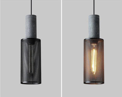 Rustic pendelleuchte - moderne retro schwarze industrieleuchte - verstellbare hängelampe