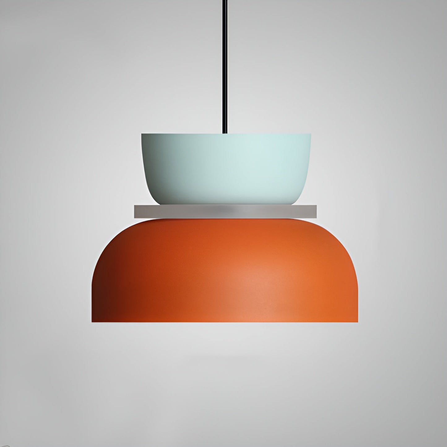 VividGlow - vibrierende metall-makaron-led-pendelleuchte