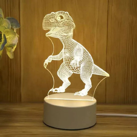 Baby-dinosaurier, 3D-acryl