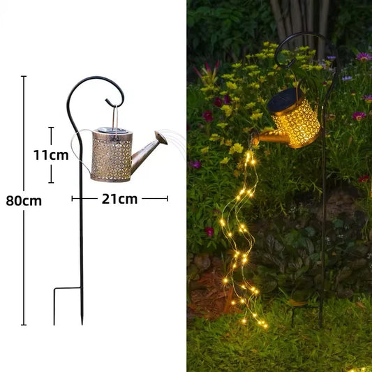 Solar giebkannen lampe