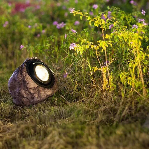 RockyLight – solarleuchten in steinoptik