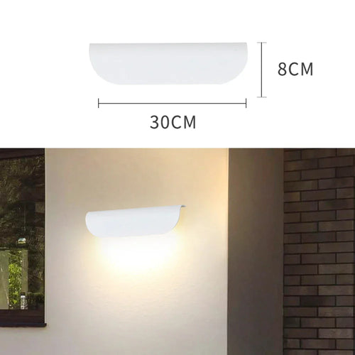 Cascadebeam - wasserdichte led-wandleuchte für aubenbereiche