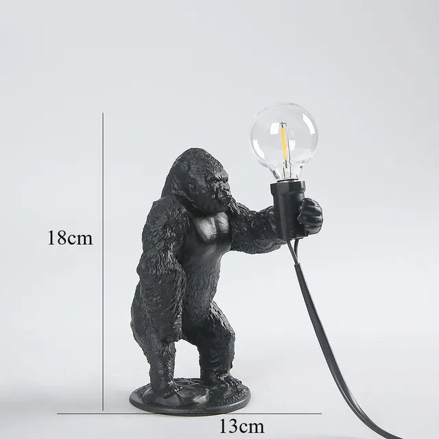 Gorilla glow - gorilla tier tischlampe