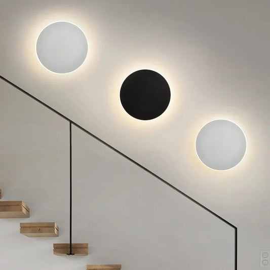 Sleeksphere - led-wandleuchte rund