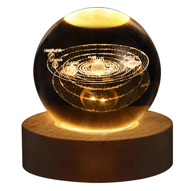 Planetaryradiance - tischlampe mit sonnensystem