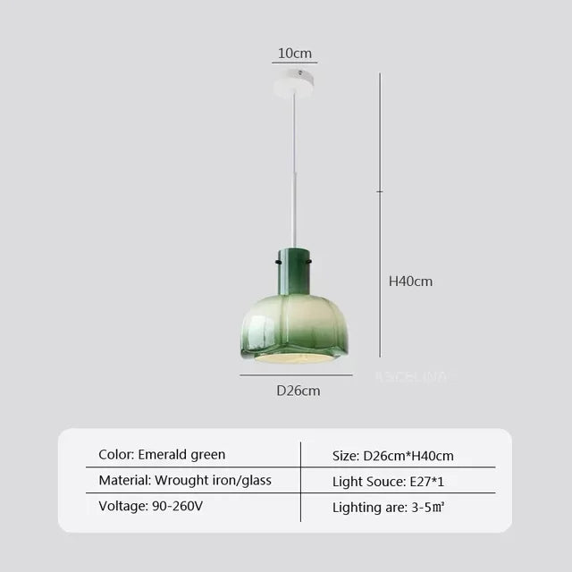 Arctic - led nordic pendelleuchte glas