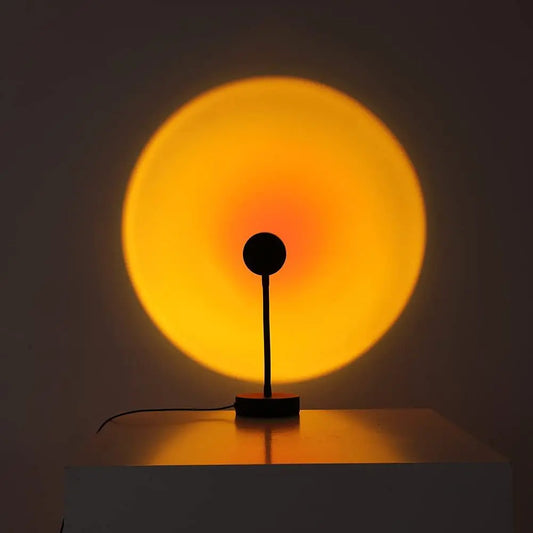 Goldenes - led sonnenuntergang lampe