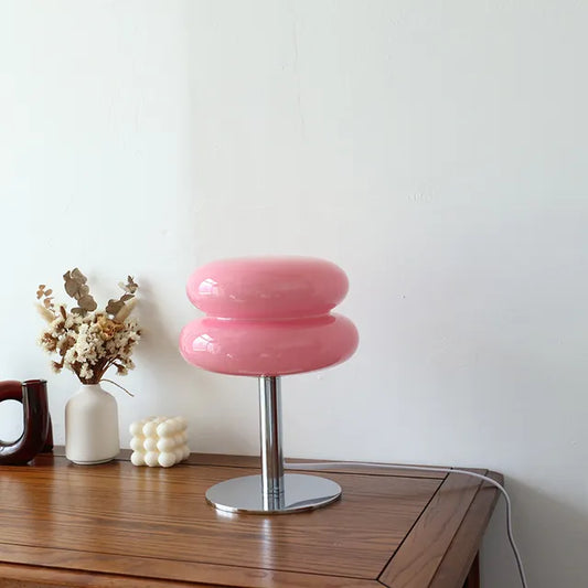 Sweetglow - macaron-ischlampe aus glas