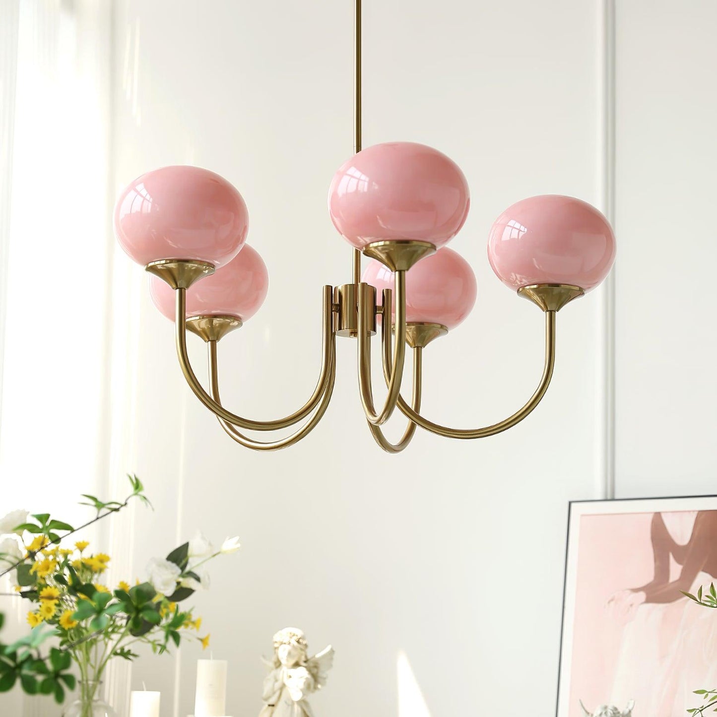 Marshmallow-kronleuchter