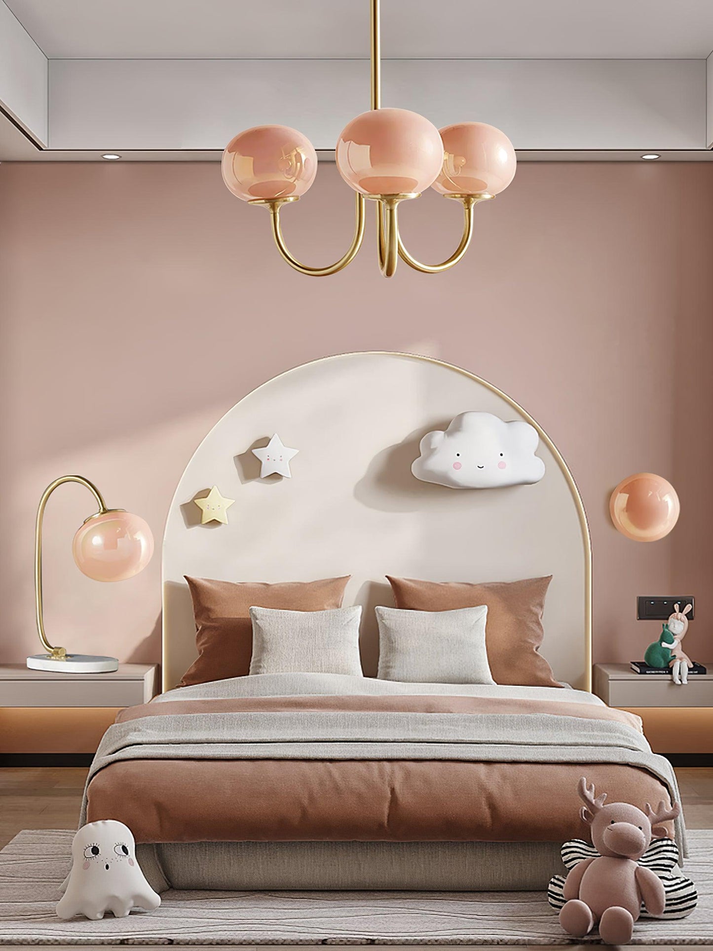 Marshmallow-kronleuchter