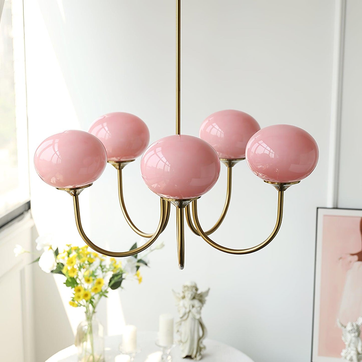 Marshmallow-kronleuchter