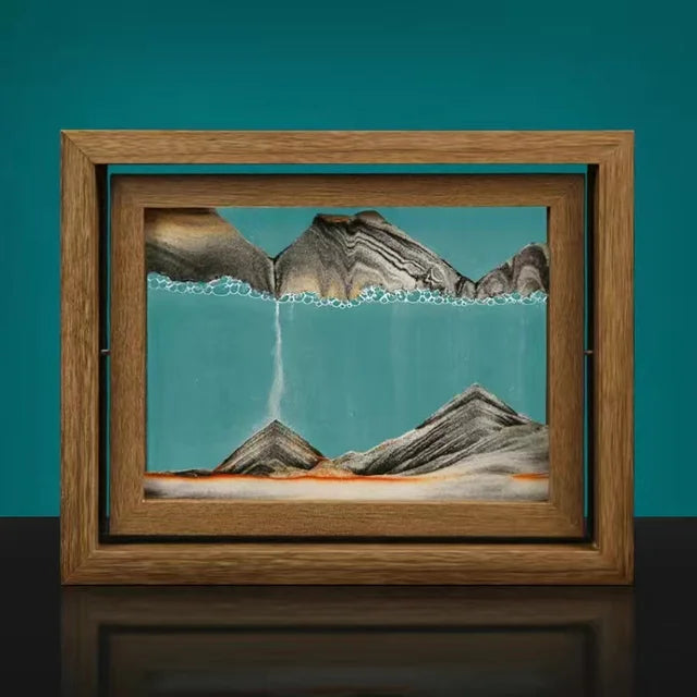 Gyroscopic - rotierende sanddekoration