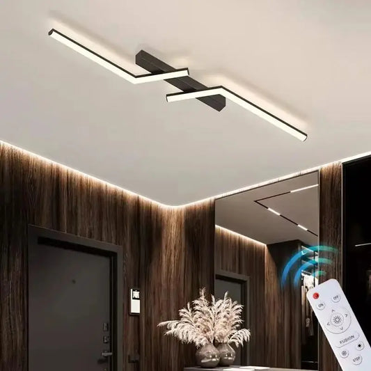 Sleekglow - deckenleuchte mit led-leitung