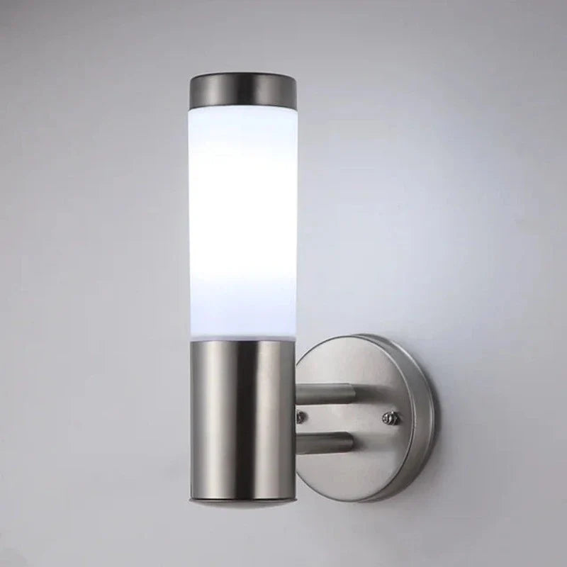 StainlessGlow - moderne wandleuchten aus edelstahl für den außenbereich