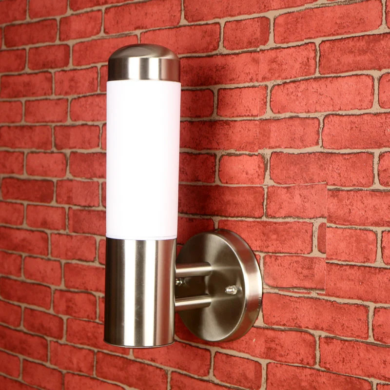 StainlessGlow - moderne wandleuchten aus edelstahl für den außenbereich