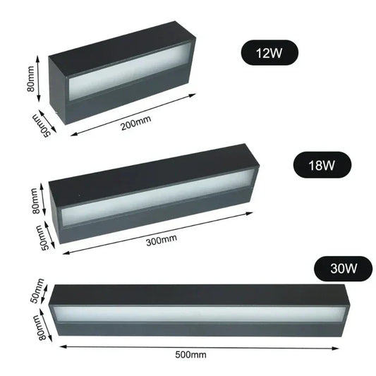 GlowTech | moderne outdoor wandleuchte