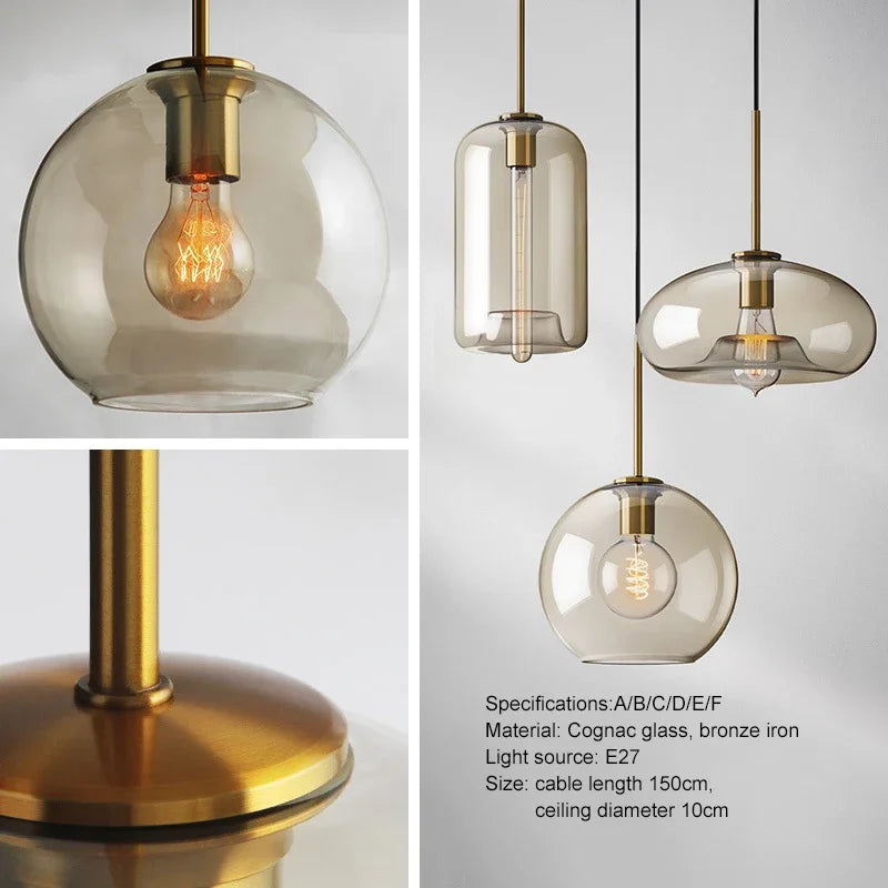 LoftLuxe - nordisch hängendes loftglas
