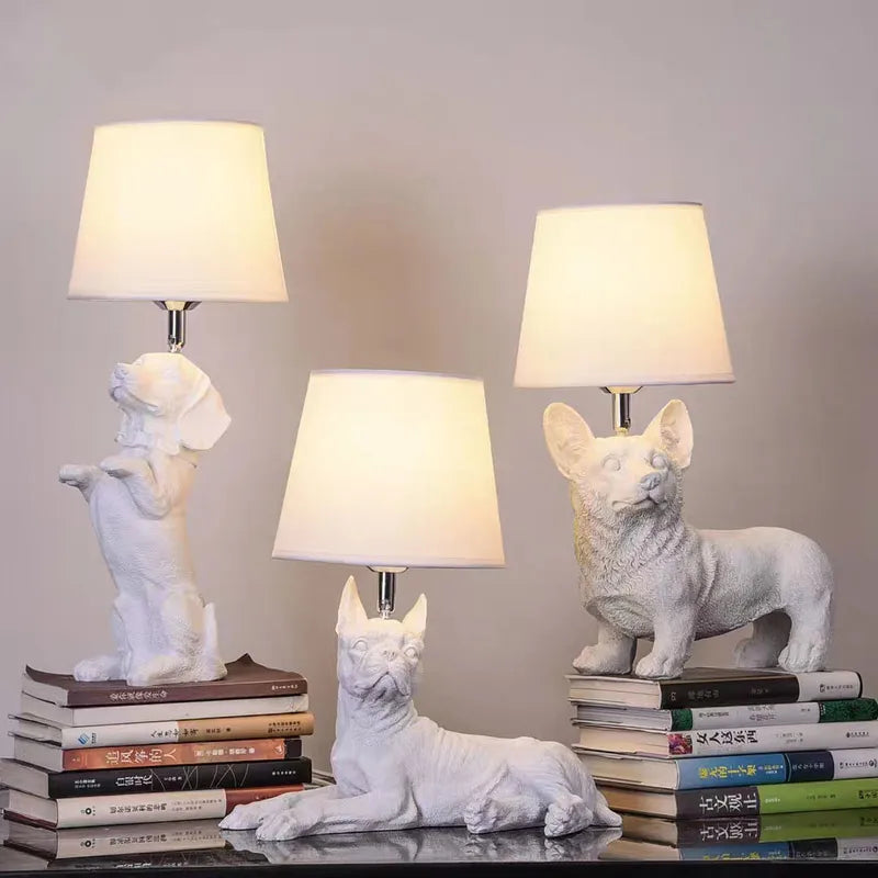 Woofglow - welpe tischlampe